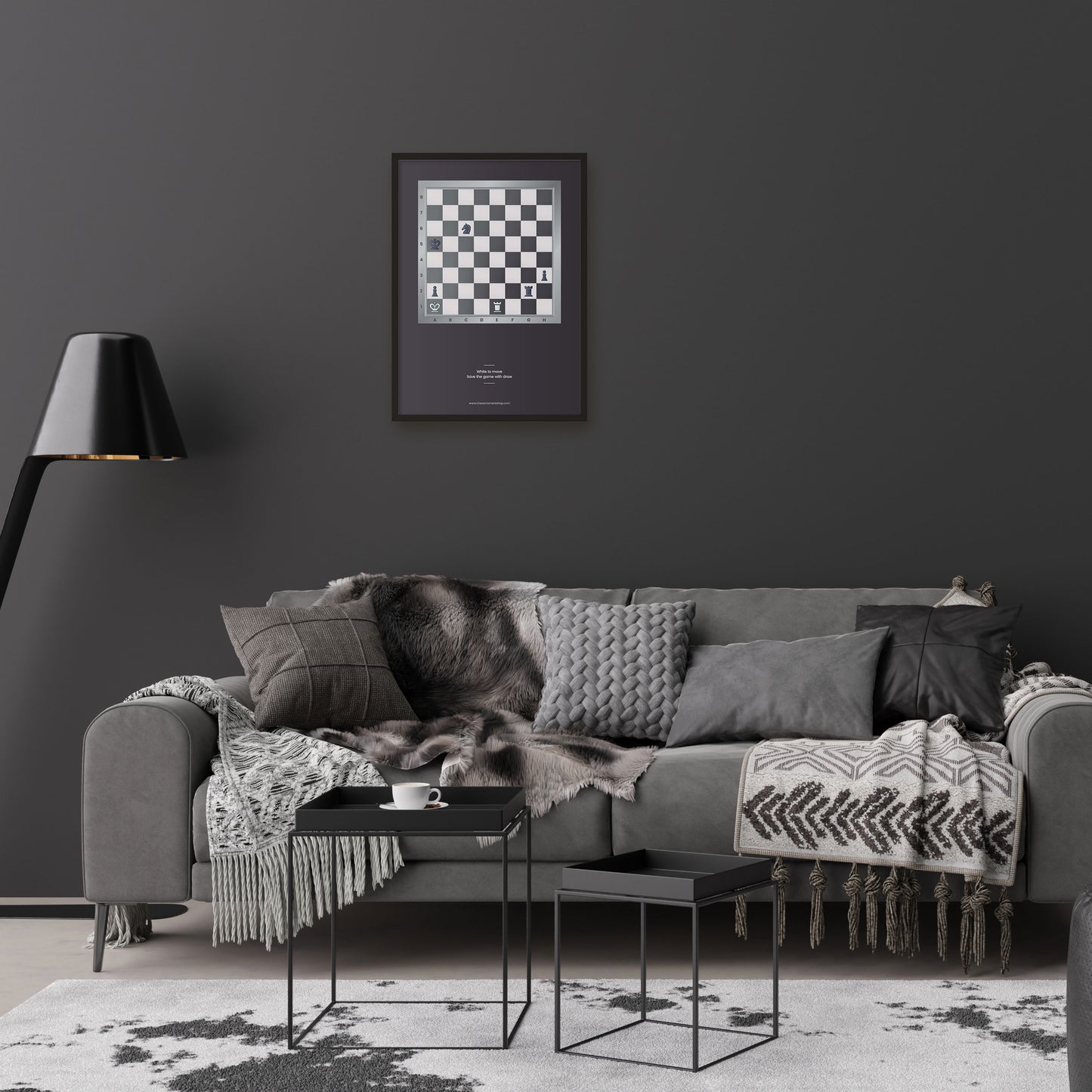 chess puzzle chess poster wall art