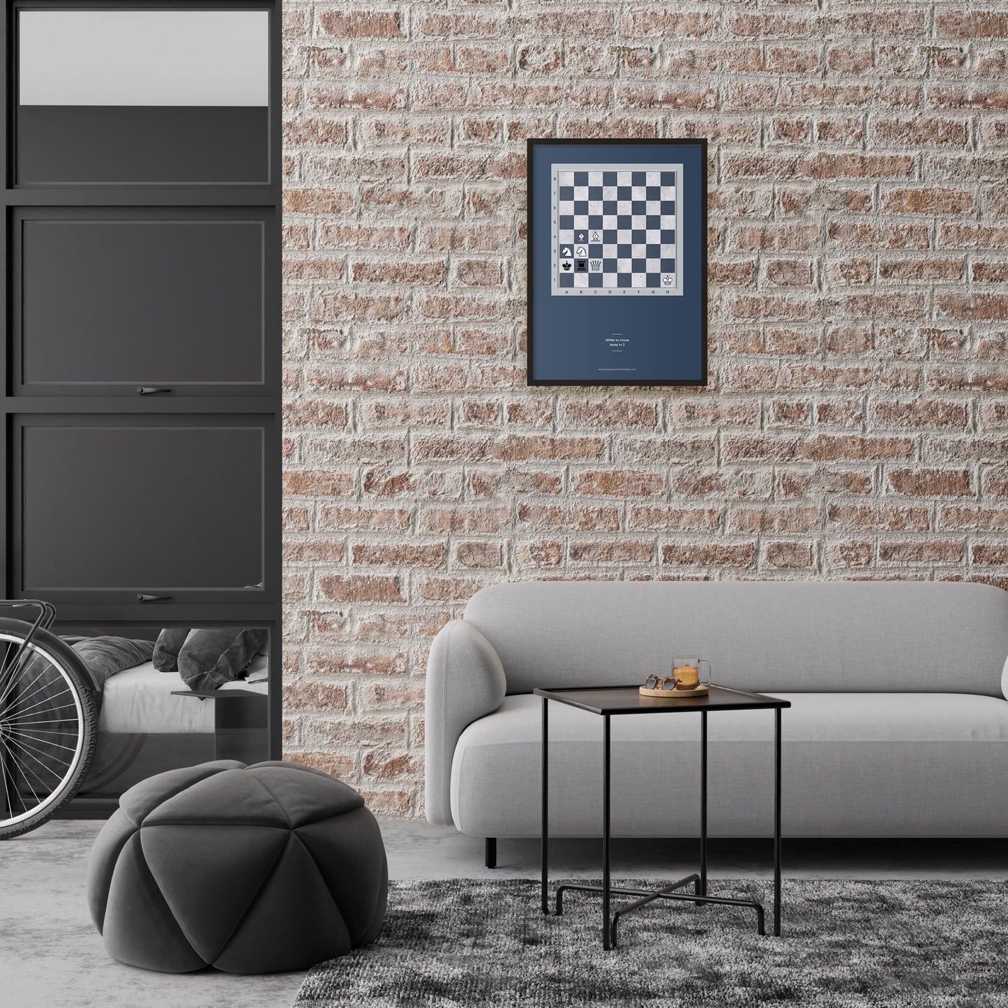 chess puzzle chess poster wall art