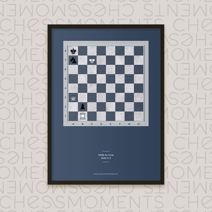 chess puzzle chess poster close up 2