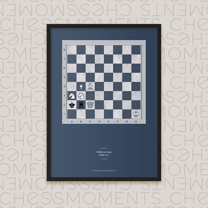 chess puzzle chess poster close up 1