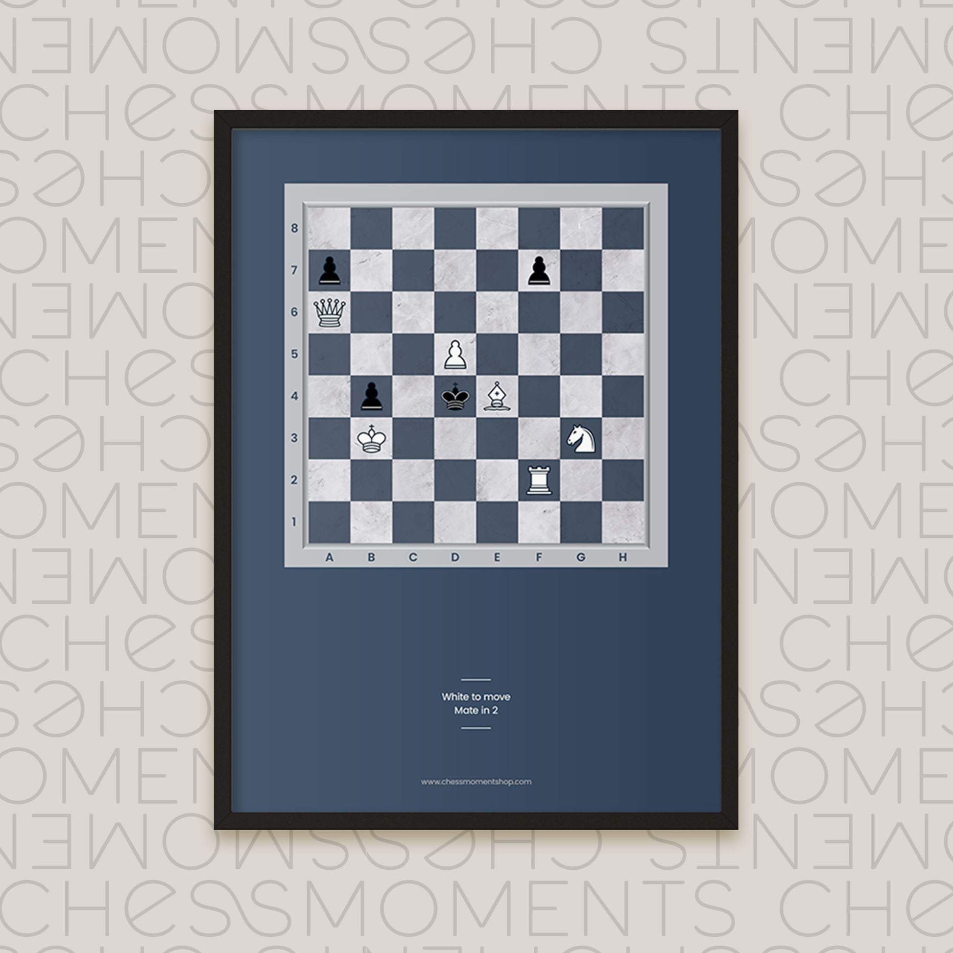 chess puzzle chess poster close up 3