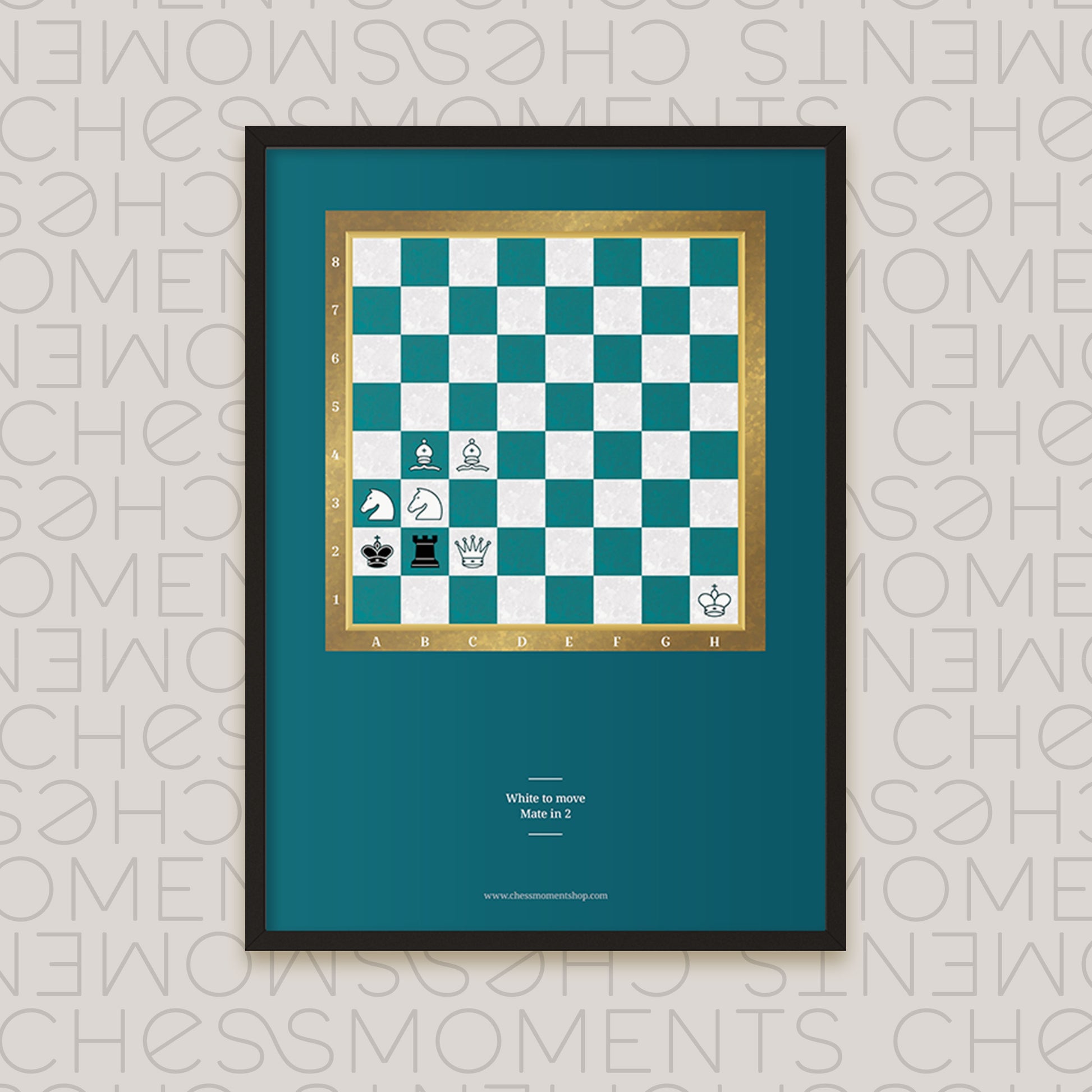 chess puzzle chess poster close up 4