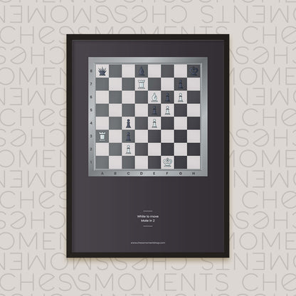 chess puzzle chess poster close up 4